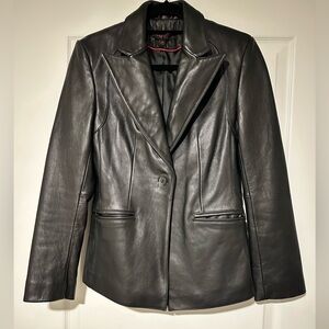 Leather jacket